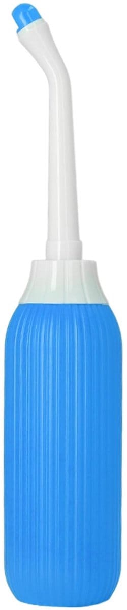Allecto - Peri-fles - Postpartumverzorging - Draagbare bidetsproeier - Pauw blauw - Hygiënische reiniging - Kalmerende verzorging - Geschikt voor p...