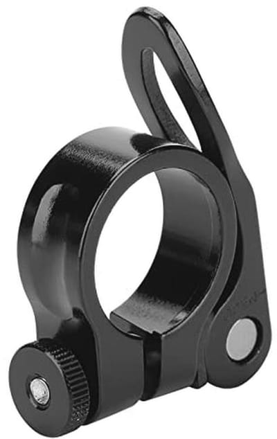 Bicycle Seatpost Clamp - Quick Release Aluminum Clamp for Road and Mountain Bikes