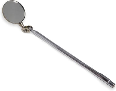 Verstelbare Telescopische Inspect spiegel met Kantelarm en Pocketclip - 360 Graden Rotatable