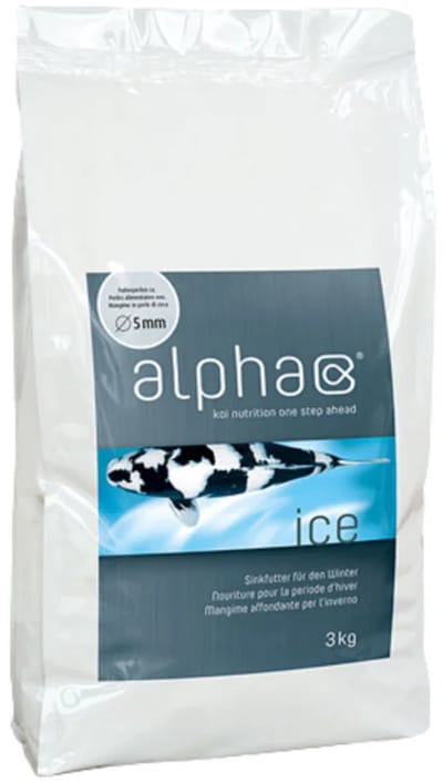 ALPHA ICE - 3kg - 5mm - Zinkend Koivoer - Winter - Gezonde Vissen