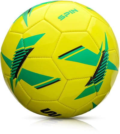 Meteor Spin 4 - Voetbal - Geel