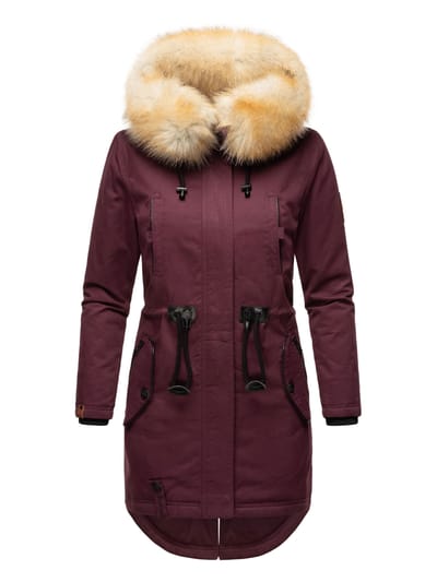 Navahoo Dames Winterjas Bombi – Premium Collectie met Afneembare Bontkraag