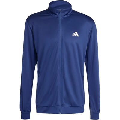 Adidas Performance Workout Essentials All-Set 3-Stripes Knit Sportjack - Heren - Blauw