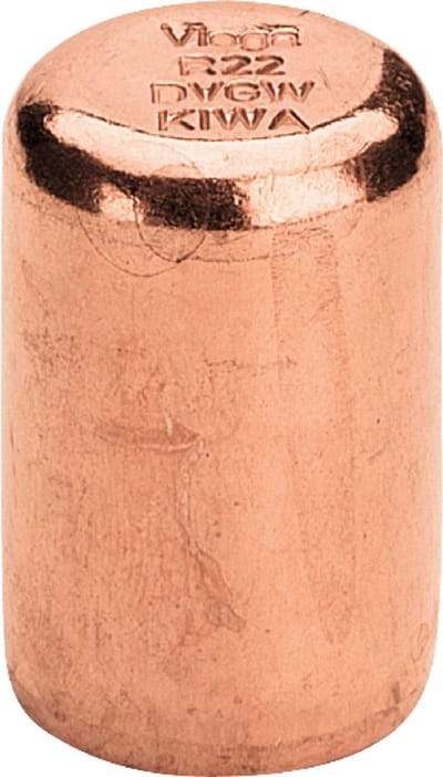 Viega Profipress-stop, d 18mm koper Model 2457, 330897