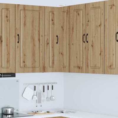 vidaXL - Vaatwasserpaneel - Kalmar - Artisan - Eiken - 57 - x - 57 - x - 100 - cm