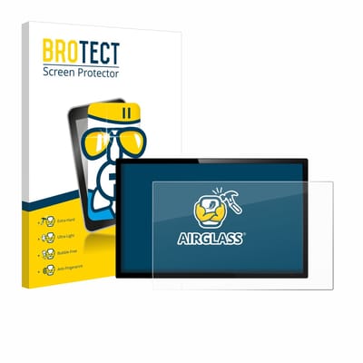 BROTECT - Screenprotector voor Touch-Panel PC's met 14 inch Schermen [310 mm x 175 mm, 16:9] - Folie Beschermfolie Beschermglas transparant