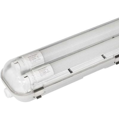V-TAC 6x LED TL Armatuur 120 cm - 4000K Neutraal wit - 2x18 Watt - IP65 Waterdicht