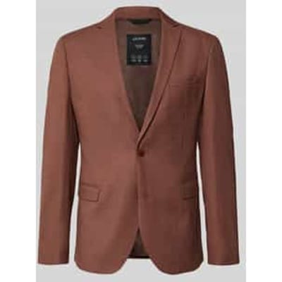 slim fit colbert met viscose