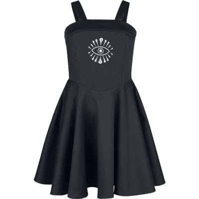 Coven United - Gothic Mini-jurk - S tot XL - voor Vrouwen - zwart