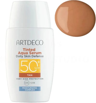 ARTDECO - Tinted Aqua Serum - Daily Skin Defense - SPF 50+ UVA & UVB - Tan - 40ml