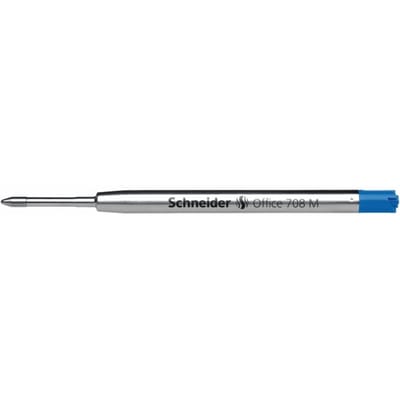 Schneider balpenvulling - Express 708 - penpunt M - blauw - S-7083