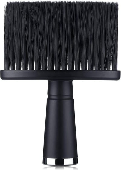 Nekborstel Kappers - Haarverwijderaar - Haar Wegvegen - Zachte Nylon Haren - 135 cm - Zwart