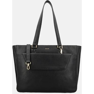 Loulou Essentiels Celine shopper met laptopvak 15.6 inch zwart