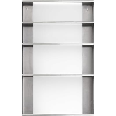 Form&Refine - Tapse wandplank - zilver
