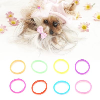 Huisdier Hond Kat Hoge Elasticiteit Elastiekjes Verzorging Haaraccessoires