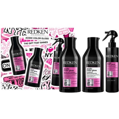 Acidic Color Gloss Hair Care Gift Set Set – Hair Care Set, Color Protection, For Women With Color-Treated Hair, Acidic Shine Complex, Suitable For Daily Hair Routine