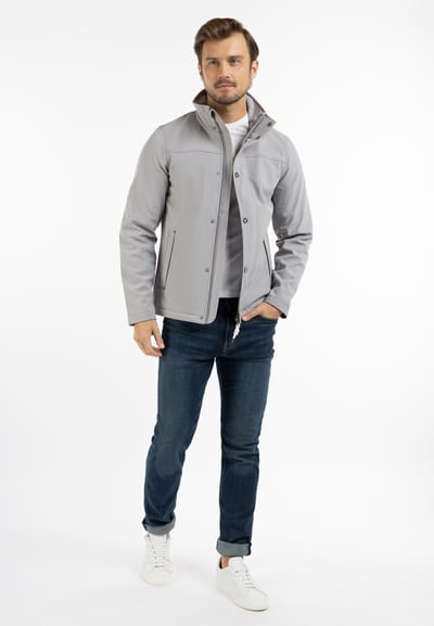 Schmuddelwedda softshell jas Heren Grijs-271