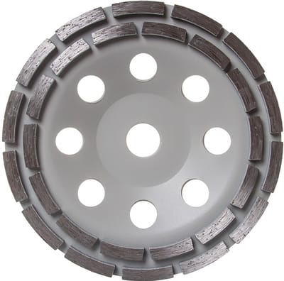 Diamantslijpschijf, 180 mm x 22,2 mm SEGMENT voor beton