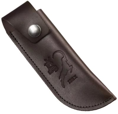 Robert Herder Lederen Schede met Riembevestinging tbv IBEX 80 mm – Bruin