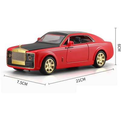 1:24 Huiying Phantom Alliage Moulé sous Pression Modèle de Voiture Métal Jouet Modèle de Voiture Simulation Hors Impression Collections Cadeau Enfants A251
