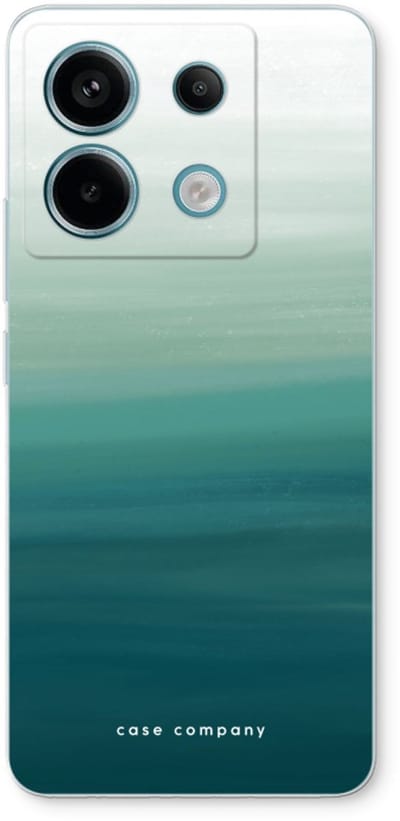 Case Company® - Hoesje geschikt voor Xiaomi Poco X6 hoesje - Ocean - Soft Cover Telefoonhoesje - Bescherming aan alle Kanten en Schermrand