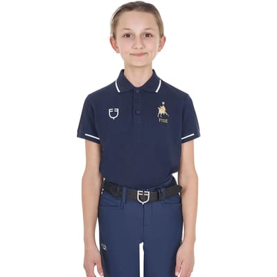 Paardrijpolo voor kinderen Equestro X FISE