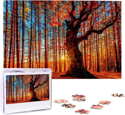 Gepersonaliseerde Puzzel - Foto Puzzel - Ontspannend Tijdverdrijf - Unieke Houtmateriaal - 1000 Stukjes - Wit
