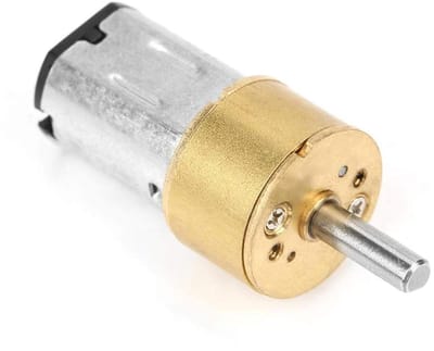Micro Metal Motor - Mini Aandrijfmotor - Robot Constructie - Stofdichte Structuur - 14mm Versnellingsbak - Metaal