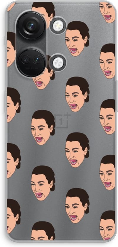 Case Company® - Hoesje geschikt voor OnePlus Nord 3 hoesje - Ugly Cry Call - Soft Cover Telefoonhoesje - Bescherming aan alle Kanten en Schermrand