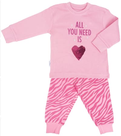 Frogs and Dogs - Pyjama All You Need - Roze - Maat 98 - Meisjes