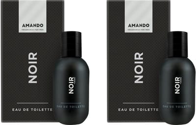 Amando Noir Eau de Toilette - 2 x 50 ml