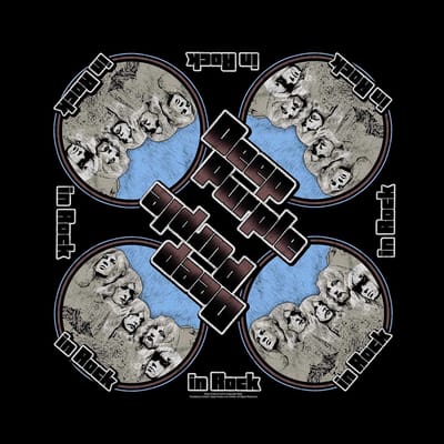 Deep Purple - In Rock Bandana - Zwart