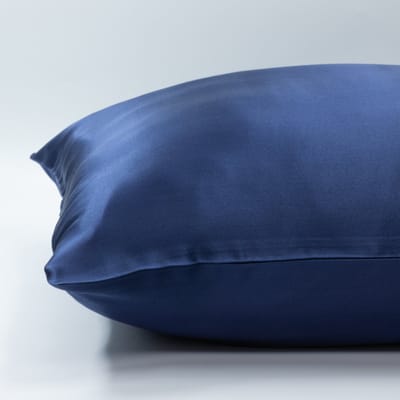 Zijden kussensloop 50x70cm Blauw Hotelsluiting 19 Momme - Kussensloop set - Luxe Silk Kussensloop 100% moerbei zijde - Zijde kussensloop - Silk Heaven - 50x70cm / Hotelsluiting
