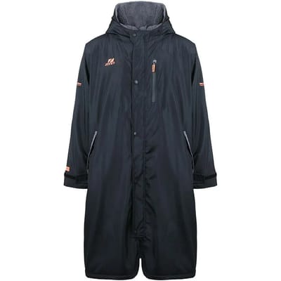 Zone3 Oversize Heat Tech Surf Poncho Zwart XS