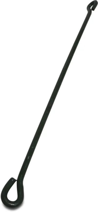 Deltaline - Zuigerstang voor NP75 Handpomp - Verbinding Hendel en Zuiger - Staal - Vervangingsonderdeel NP75 Zwengelpomp