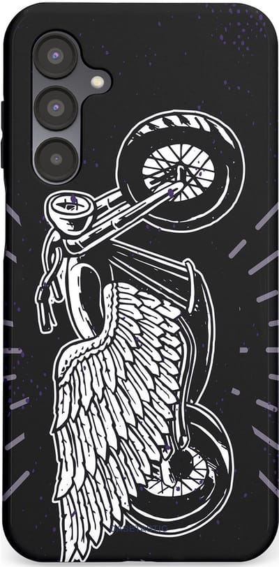 Casetastic Hoesje Geschikt voor Samsung A16 - Stijlvolle Beschermende Duo-layer Case - Retro highway
