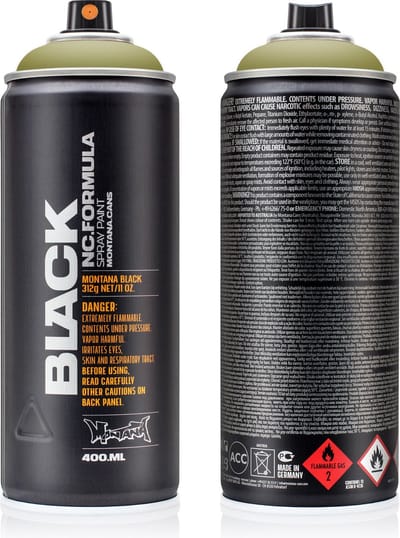 Montana BLACK 6625 Boa spuitbus 400ml