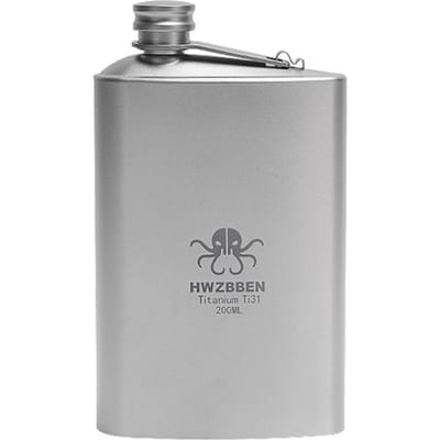250ml Lekvrije Ti Fles Alcohol Whisky Wijnfles voor Buiten Kamperen 200ml