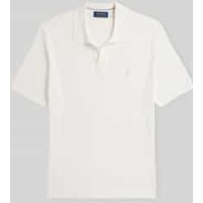 regular fit poloshirt van katoen-linnenmix