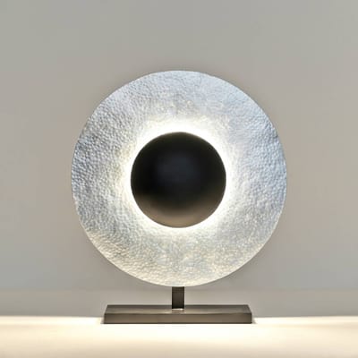 Holländer Tafellamp Satellite hoogte 52cm zilver/zwart