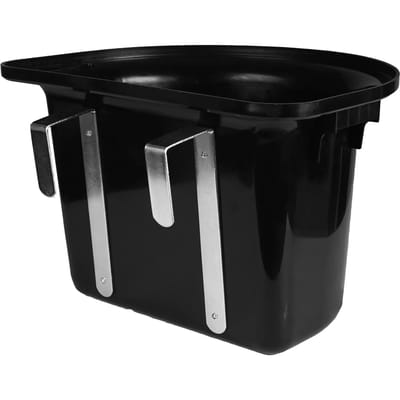 Horka Paardenvoederbak 12 Liter 39 X 25 Cm Zwart