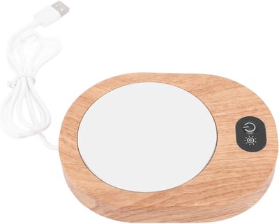 Elektrische Kopjesverwarmer - Bekerwarmer USB - Drank Warm Houden - Snelle Gelijkmatige Verwarming - 13W Vermogen - Zwart