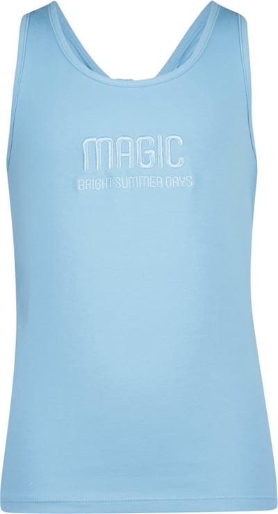 4PRESIDENT T-shirt meisjes - Glacierlake - Maat 92 - Meiden shirt