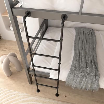 Zoldertrap - Vluchtladder - Hoge Plank Bereiken - Robuust Metaal - 100-300 cm - Zwart