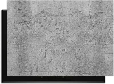 KitchenArt - Industrial Raw - Inductie Beschermer - 83x51.5 cm - Kookplaat Beschermer - Luxe Afdekplaat Inductieplaat - Anti-slip & Oprolbaar - Beschermmat Inductiekookplaat
