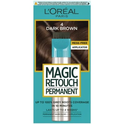 L'Oréal Paris L'Or&eacute;al Paris Magic Retouch Permanent 4 Dark Brown 45 ml