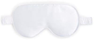 Dore & Rose - Slaapmasker - Oogmasker - Zijden Slaapmasker Voor Mannen en Vrouwen - Deep Sleep Mask - Eye Mask - Verduisterend - Wallen - Wit - Nº 23 Nouveau Départ