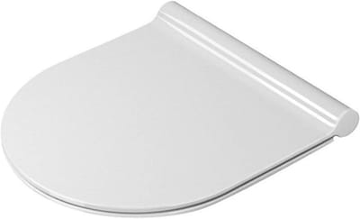 Toiletbril - Zachte Sluiting - Badkamer Upgrade - Stille Sluiting - D-Vorm - Wit
