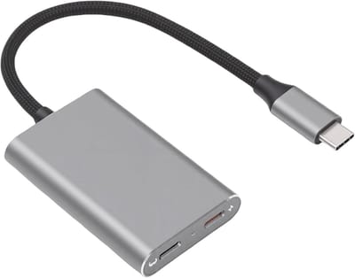 USB C AR-Bril Adapter - AR Bril Hub - AR Ervaring Verbeteren - Dubbele 4K 60Hz Output