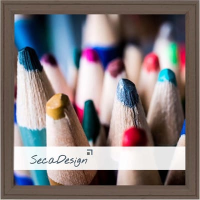 SecaDesign Linea Fotolijst Hout - Fotomaat 13x13 cm - Taupe